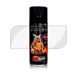 Samurai Kuro Bushi bike spray can featuring black automotive paint packaging, designed for smooth application on motorcycle metal and plastic surfaces.