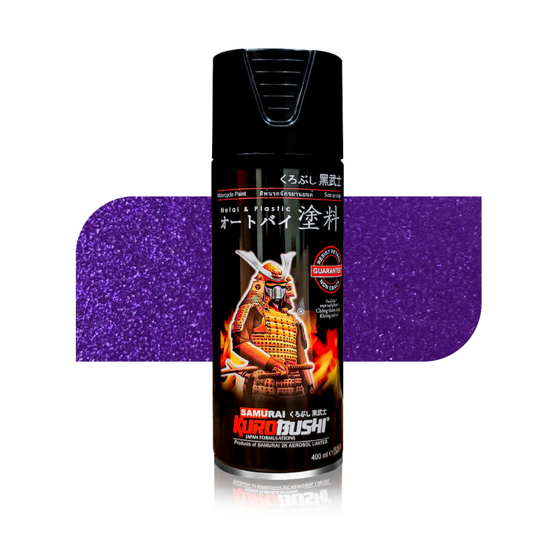 CD032 Candy Purple aerosol spray colour by Spray N Shine, a durable automotive grade candy colour finish for scooters, cars and motorcycles alike.