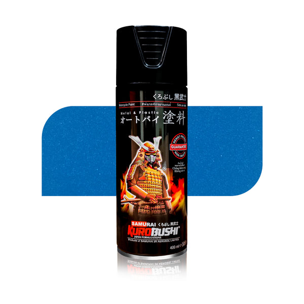 Spray N Shine Lightning Blue K939 spray paint, a vibrant pearl colour shade for cars, bikes and two-wheelers, ideal for touch-up and full body.