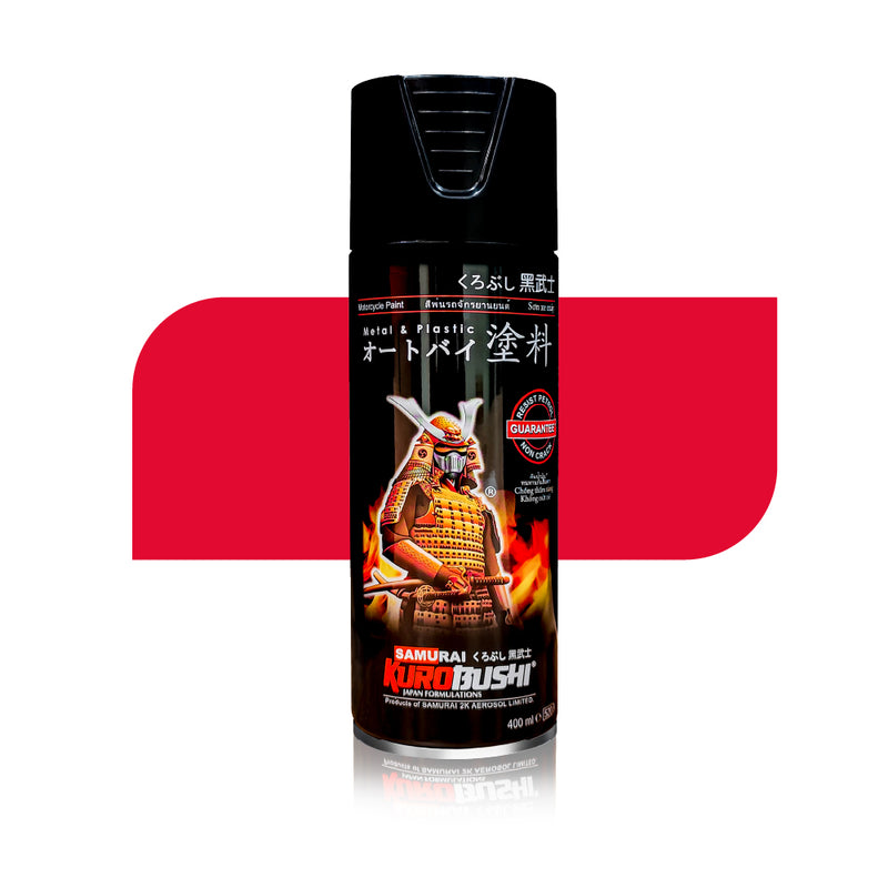 Buy Red 33 6 spray paint from Spray N Shine, a long lasting automotive colour designed for vehicle body touch-up, repainting and restoration work.