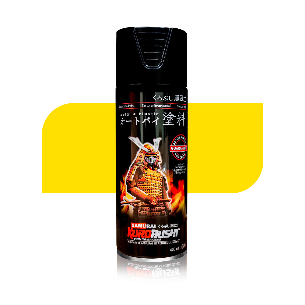 Spray N Shine offers S272 Sun Yellow, a rich metallic colour spray paint for bikes and cars, perfect for professional and DIY body refinishing jobs.