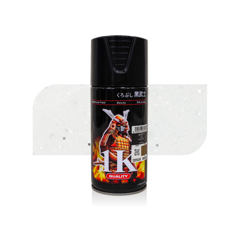 Twinkling Clear K1KT aerosol can from Spray N Shine, a reliable twinkling clear coat solution for cars, bikes and scooters needing durable body.