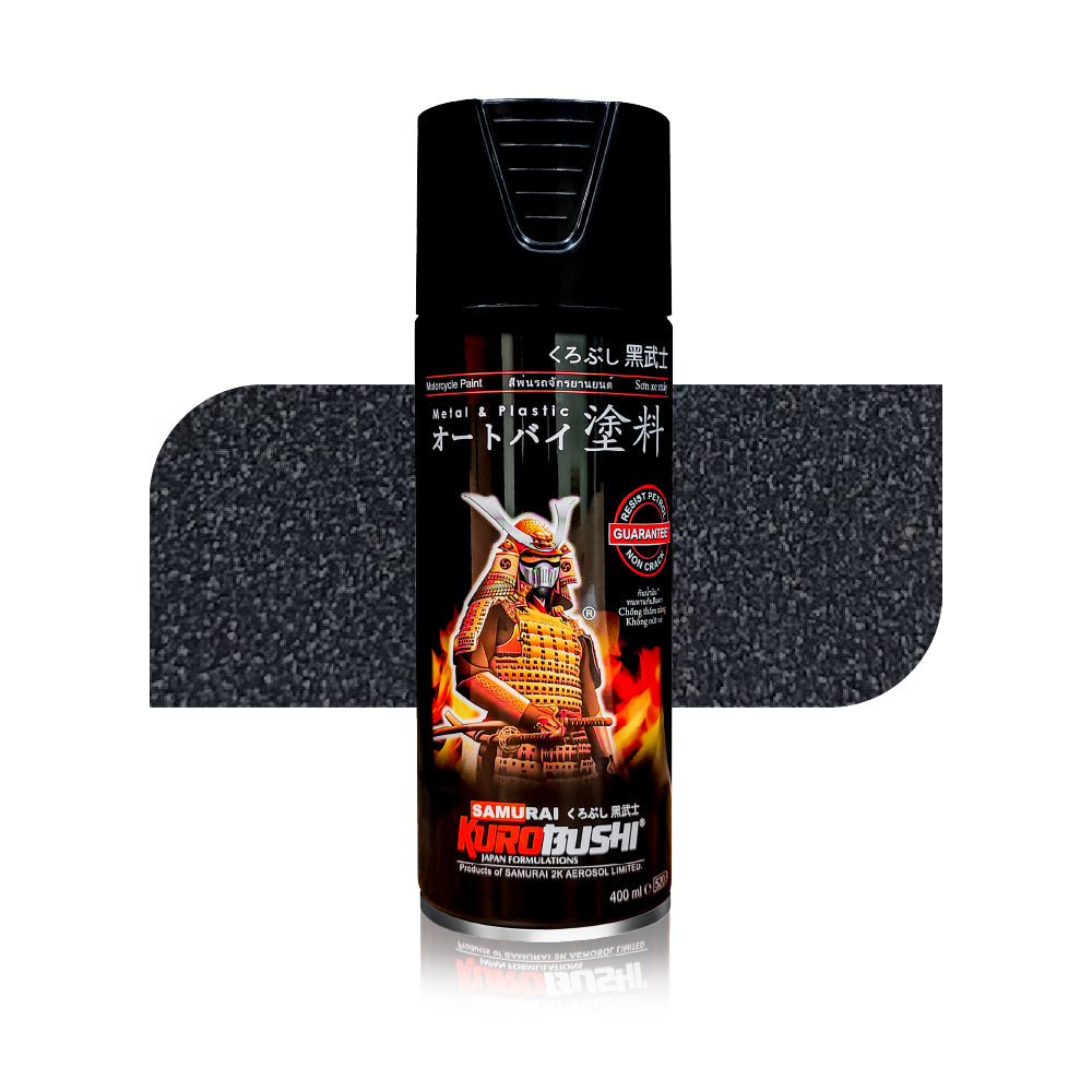 Y124 Star Silver aerosol spray colour by Spray N Shine, a durable automotive grade metallic colour finish for scooters, cars and motorcycles alike.