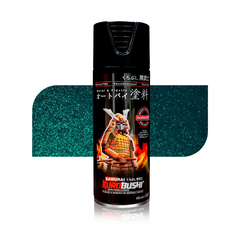 Y640 Blue Chill aerosol spray colour by Spray N Shine, a durable automotive grade metallic colour finish for scooters, cars and motorcycles alike.