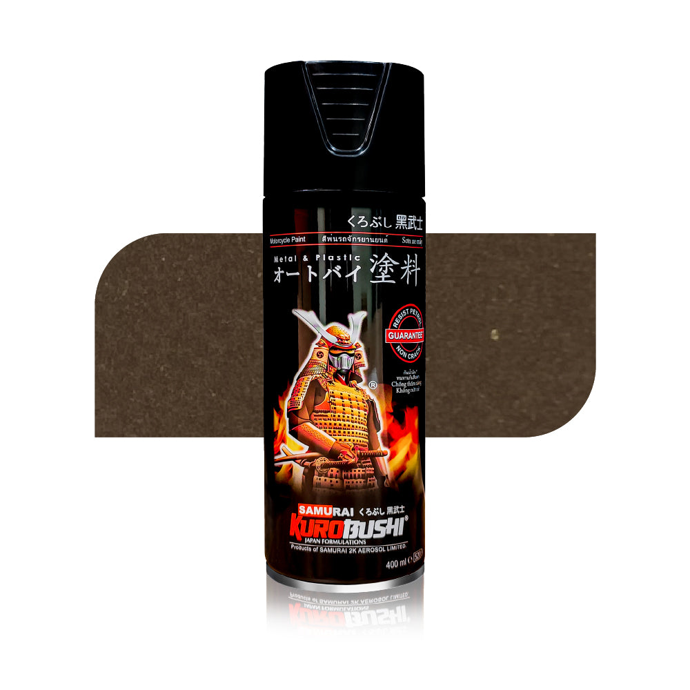 Black bottle with spray cap and colorful action-style label