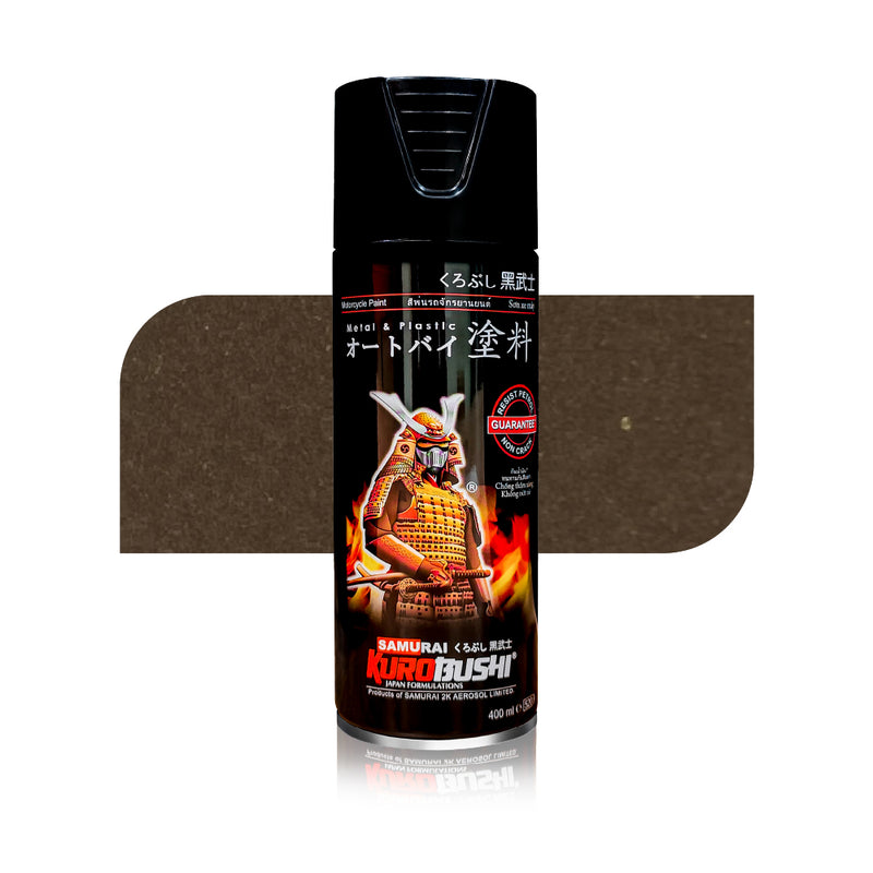 Black bottle with spray cap and colorful action-style label
