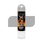 Grey colour spray for bike in an aerosol can, featuring a samurai-themed label and clean design for motorcycle paint applications.