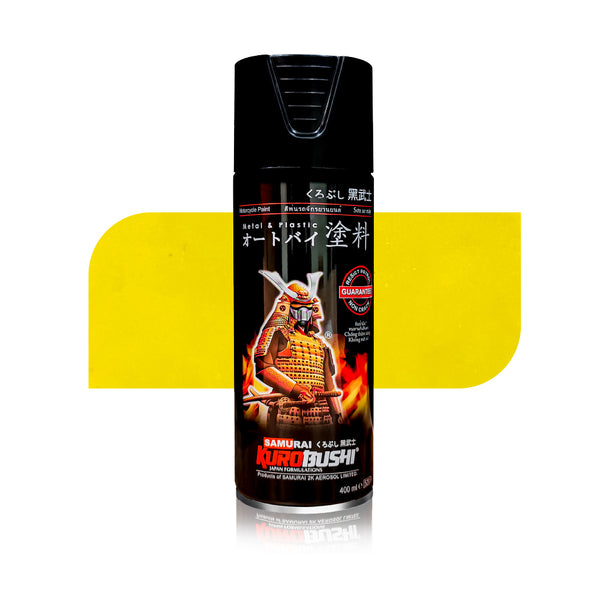 Spray N Shine H163P Pearl Flash Yellow spray paint, a vibrant pearl metallic colour shade for cars, bikes and two-wheelers, ideal for touch-up and.
