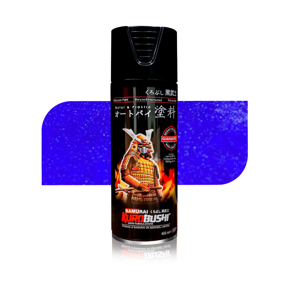 Spray N Shine offers H195M Sporty Blue, a rich pearl metallic colour spray paint for bikes and cars, perfect for professional and DIY body.