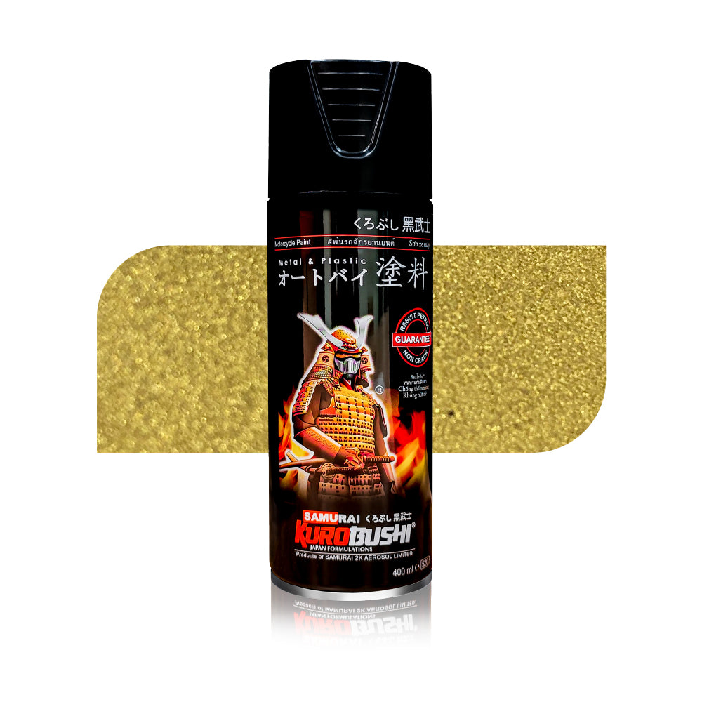 Buy Sparkling Gold 1123 40 spray paint from Spray N Shine, a long lasting automotive colour designed for vehicle body touch-up, repainting and.