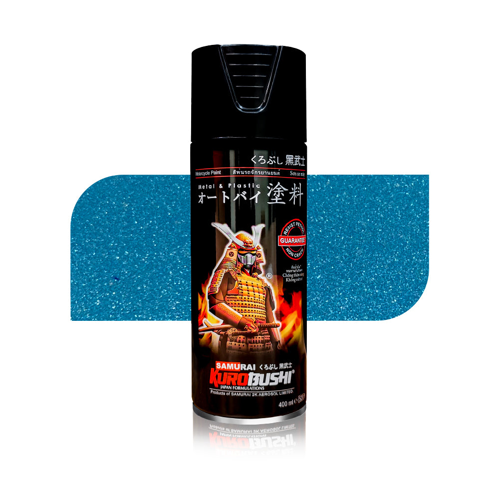 Spray N Shine Blue Lagoon 2511 spray paint, a vibrant automotive colour shade for cars, bikes and two-wheelers, ideal for touch-up and full body.