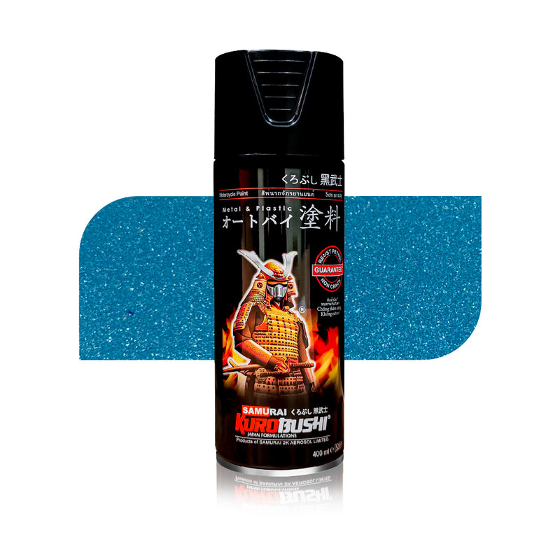 Spray N Shine Blue Lagoon 2511 spray paint, a vibrant automotive colour shade for cars, bikes and two-wheelers, ideal for touch-up and full body.