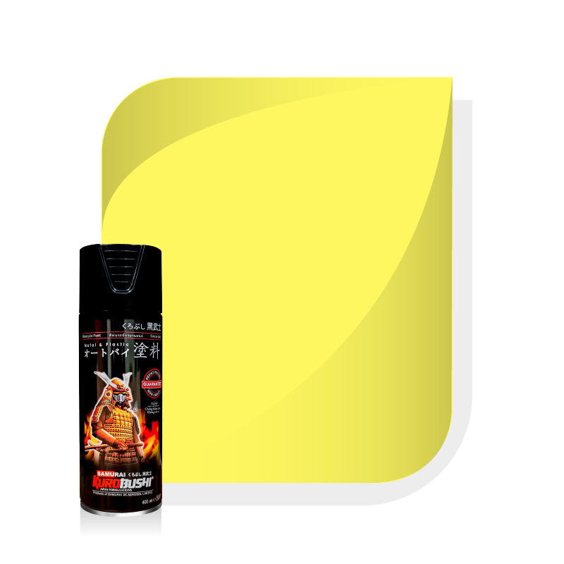 Samurai Vespa Yellow Spray Paint- Automotive,Motorcycle,DIY